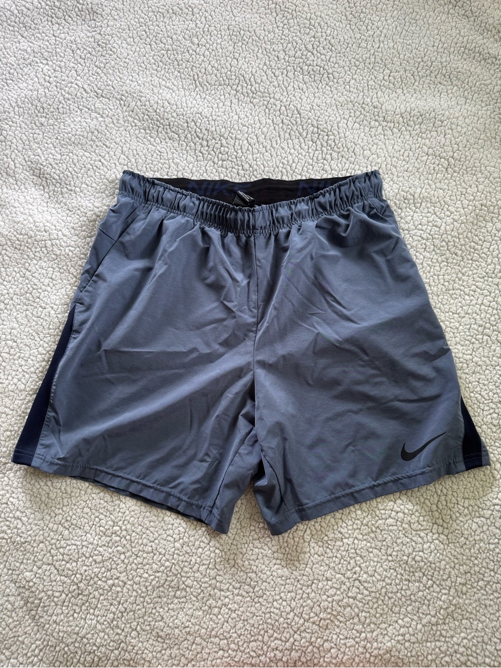 Nike Men’s Slate Grayish Blue Athletic Training Shorts